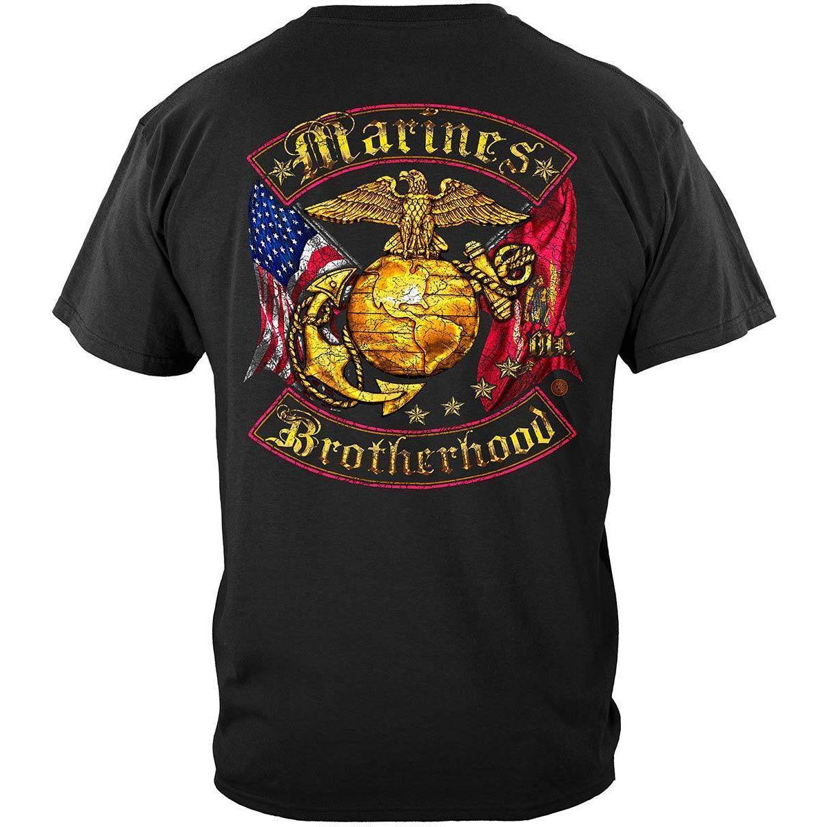 Marines Brotherhood Hoodie - Military Republic