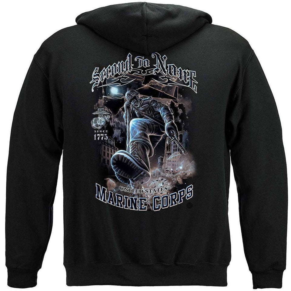 Marines Second To None Long Sleeve - Military Republic