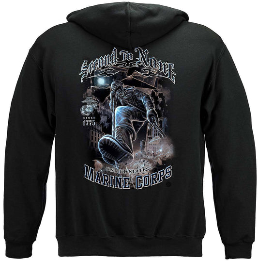 Marines Second To None Hoodie - Military Republic