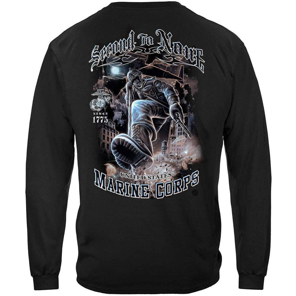 Marines Second To None T-Shirt - Military Republic