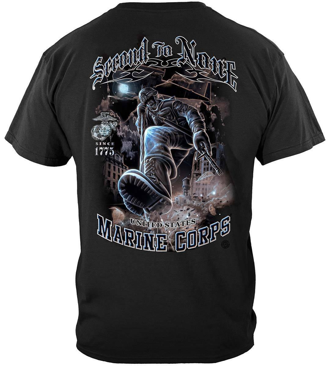 Marines Second To None Hoodie - Military Republic