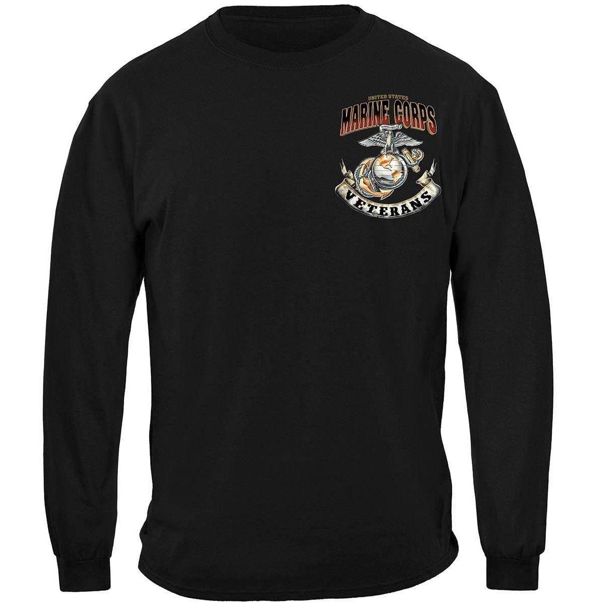 Marines Veteran Long Sleeve - Military Republic