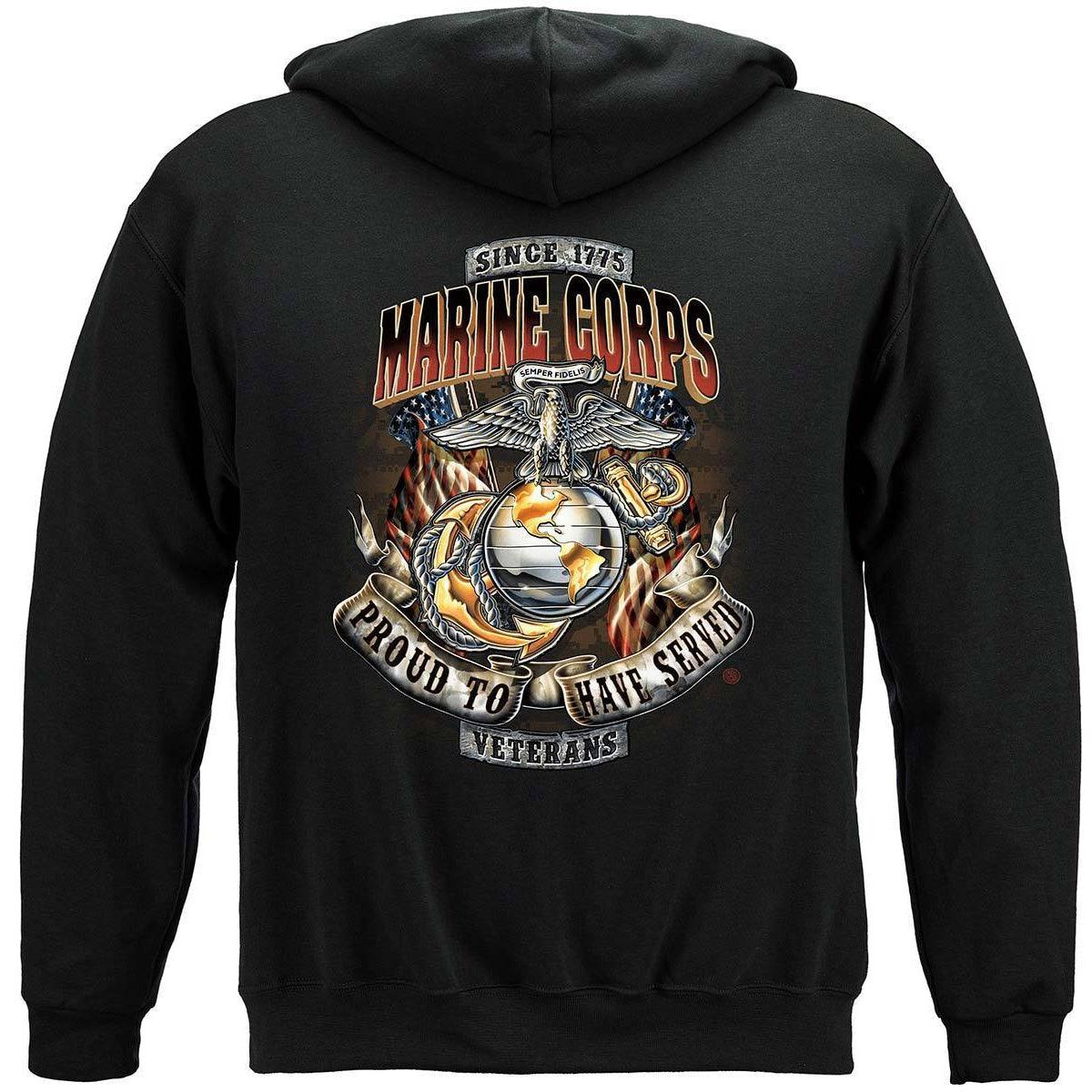 Marines Veteran Long Sleeve - Military Republic