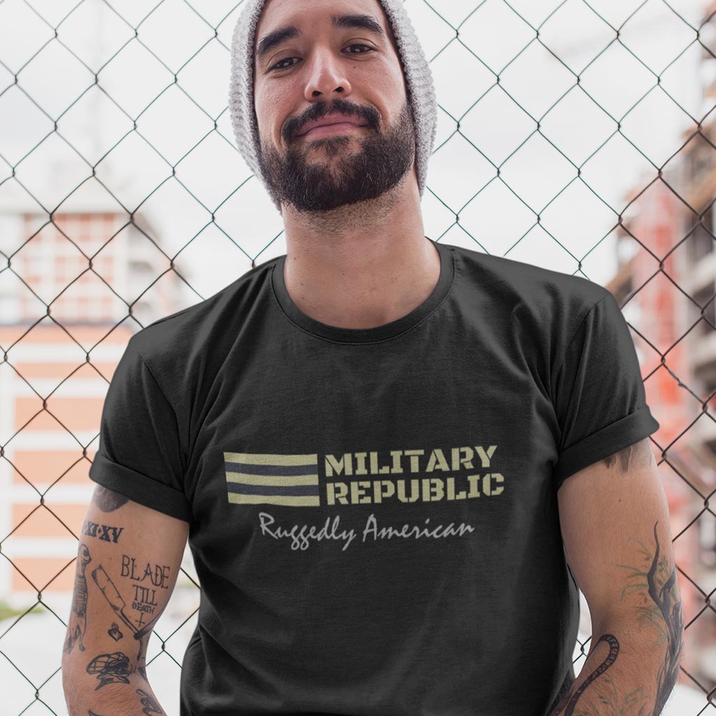 Military Republic Brand T-shirt