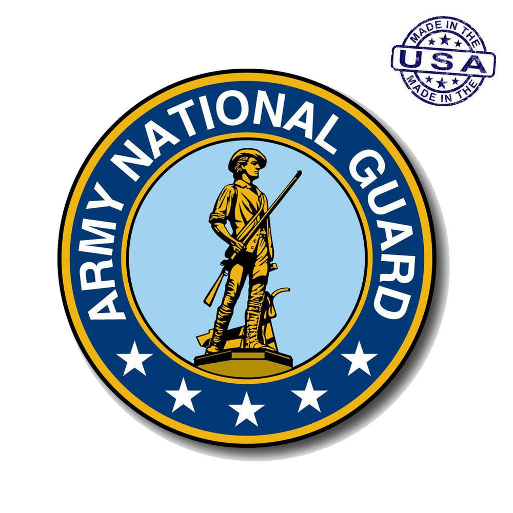 United States National Guard Large Seal Sticker (11.5