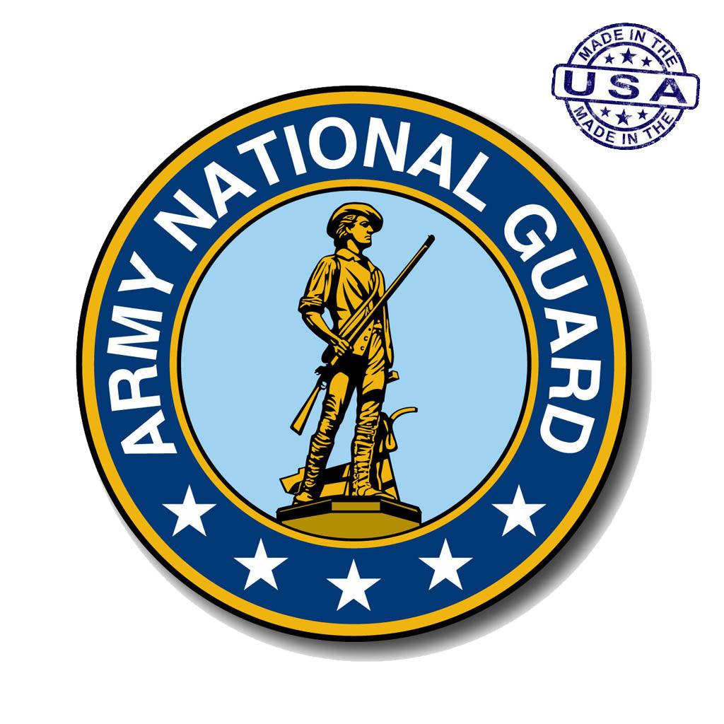 United States Army National Guard Seal Car Door Magnet (11.5") - Military Republic