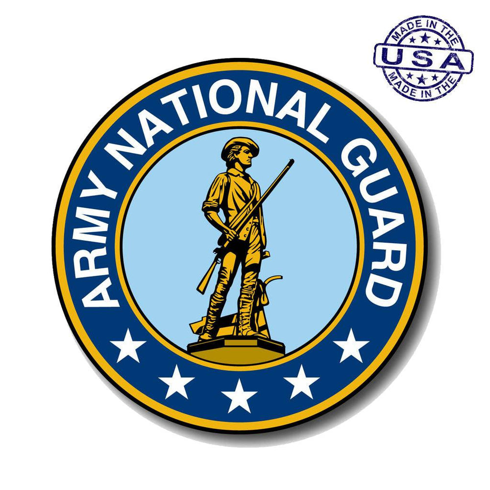 United States Army National Guard Seal Car Door Magnet (11.5
