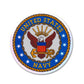 United States Navy Holographic Circle Sticker (3") - Military Republic