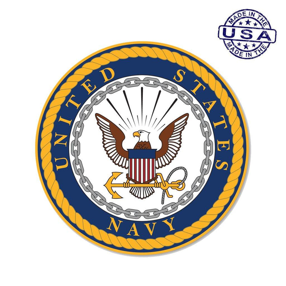 United States Navy Large Seal Sticker (11.5 x 11.5