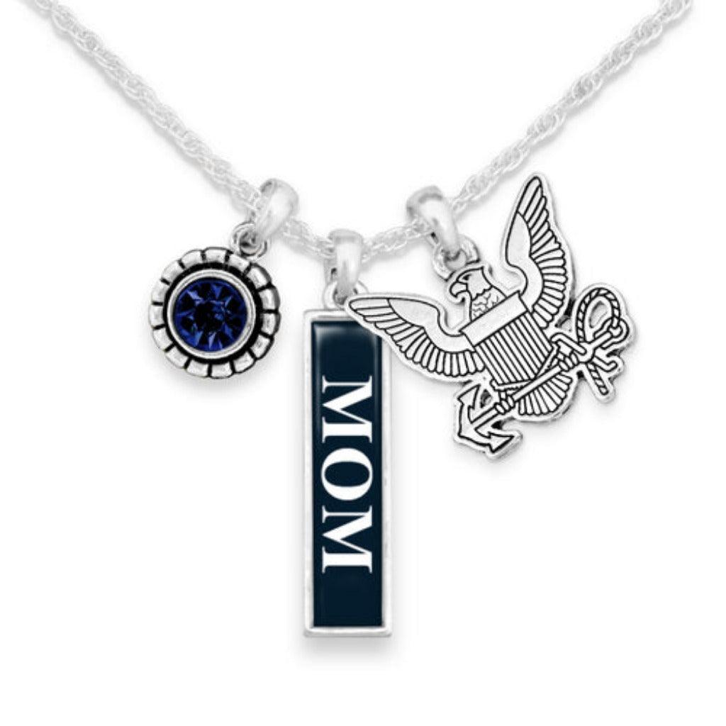 us-navy-necklace-triple-charm-vertical-mom