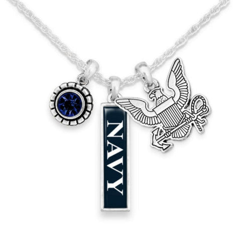 us-navy-necklace-triple-charm-vertical-navy