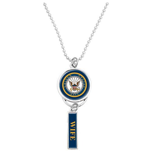 U.S. Navy® Car Charm Seal with Wife - Military Republic