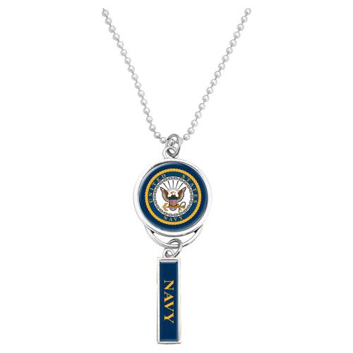 U.S. Navy® Car Charm Seal with Navy - Military Republic