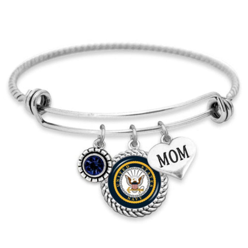 us-navy-olivi-bracelet-with-mom-accent