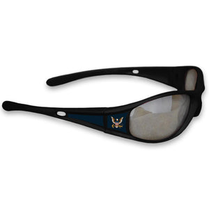 U.S. Navy Black Sports Rimmed Sunglasses - Military Republic