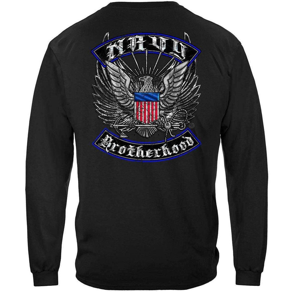 Navy Brotherhood Steel Foil T-Shirt - Military Republic