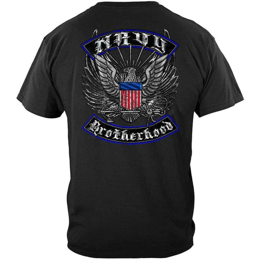 Navy Brotherhood Steel Foil T-Shirt - Military Republic