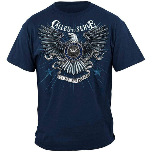 Navy Call To Serve Premium T-Shirt - Military Republic