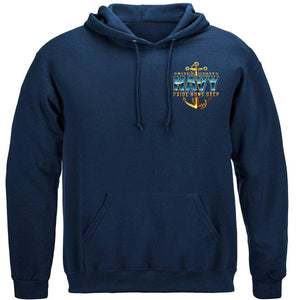 Navy Pride Runs Deep T-Shirt - Military Republic