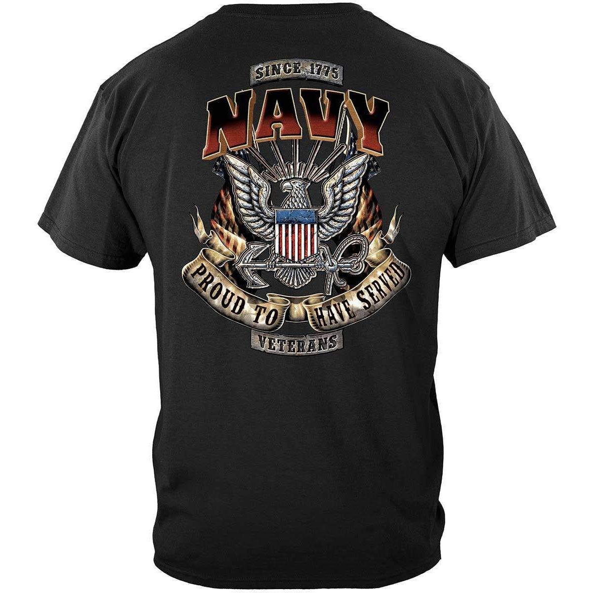 Navy Veteran Long Sleeve - Military Republic