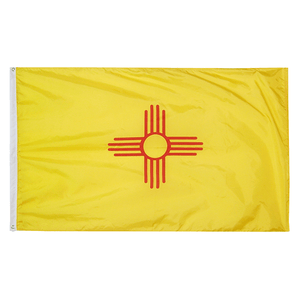 New Mexico State Nylon Outdoors Flag- Sizes 2' to 10' Length - Military Republic