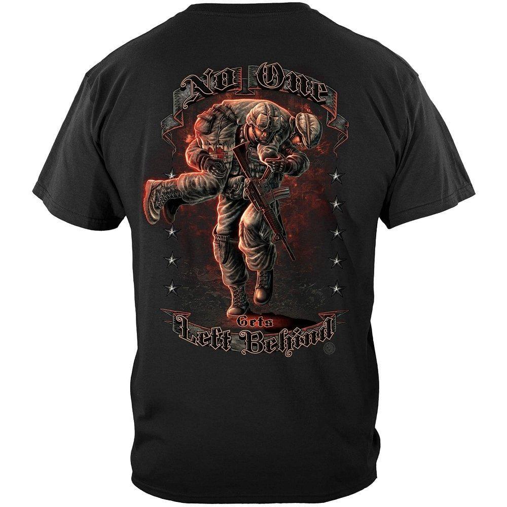 No One Gets Left Behind T-Shirt - Military Republic