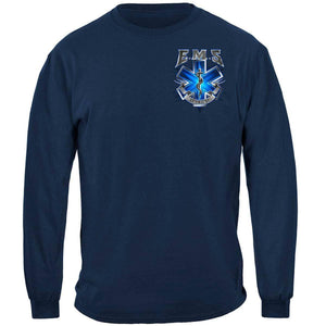 On Call For Life EMS Navy Long Sleeve - Military Republic