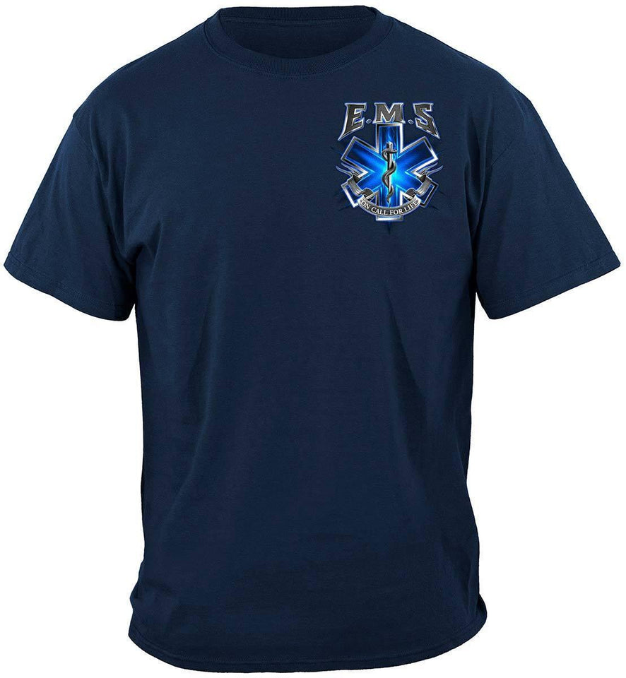 On Call For Life EMS Hoodie - Military Republic
