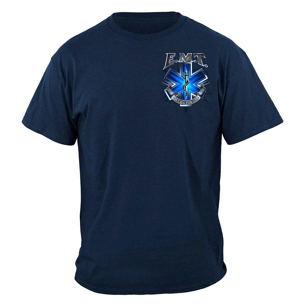 United States On Call For Life EMT Premium T-Shirt - Military Republic
