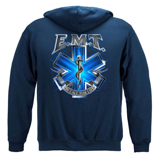 United States On Call For Life EMT Premium Hoodie - Military Republic