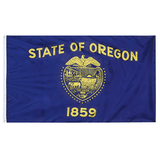 Oregon State Nylon Outdoors Flag- Sizes 2' to 10' Length - Military Republic