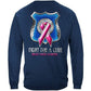 POLICE fight for a Cure- Cancer Awareness Hoodie - Military Republic
