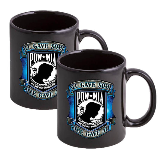 POW All Gave Some, Some Gave All Stoneware Mug Set - Military Republic