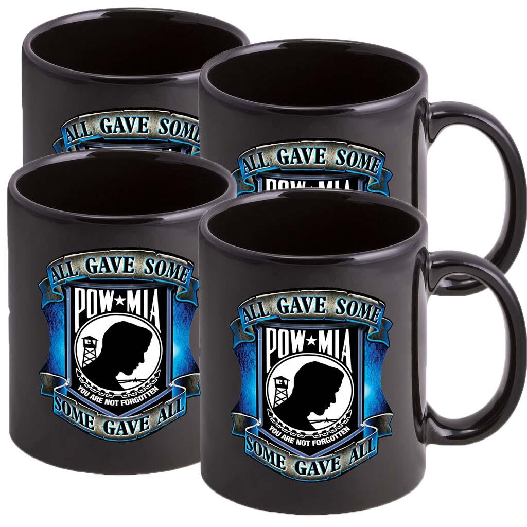 POW All Gave Some, Some Gave All Stoneware Mug Set - Military Republic