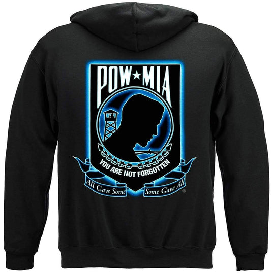 POW MIA - You Are  Not Forgotten - Some Gave All Hoodie - Military Republic