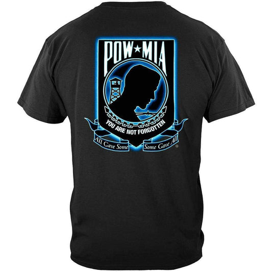 POW MIA - You Are  Not Forgotten - Some Gave All T-Shirt - Military Republic