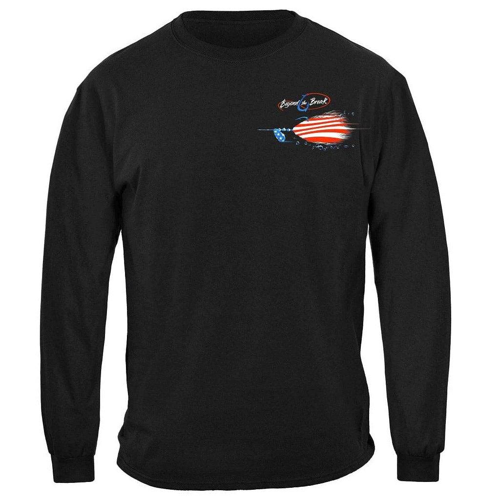 United States Patriotic Fluke Premium Long Sleeve - Military Republic