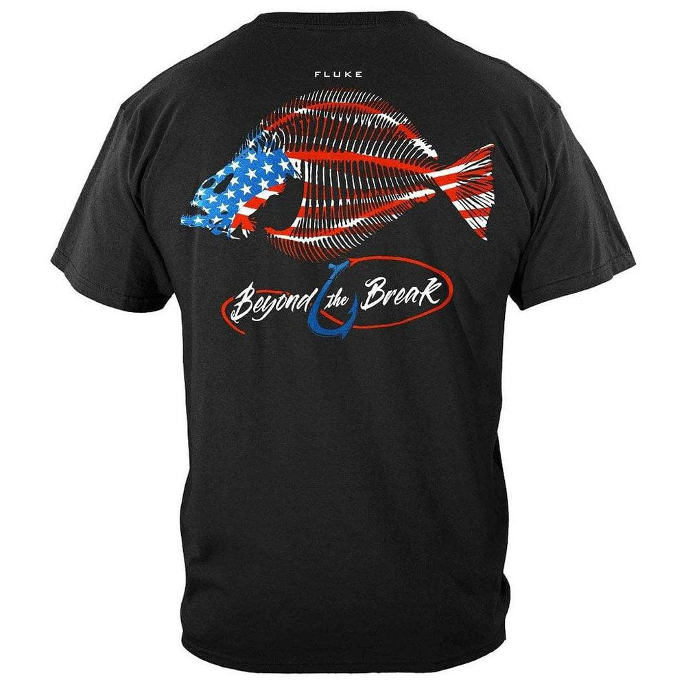 United States Patriotic Fluke Premium T-Shirt - Military Republic
