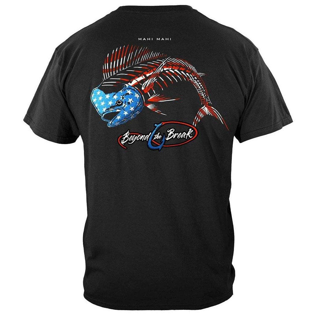 United States Patriotic Mahi Mahi Premium T-Shirt - Military Republic
