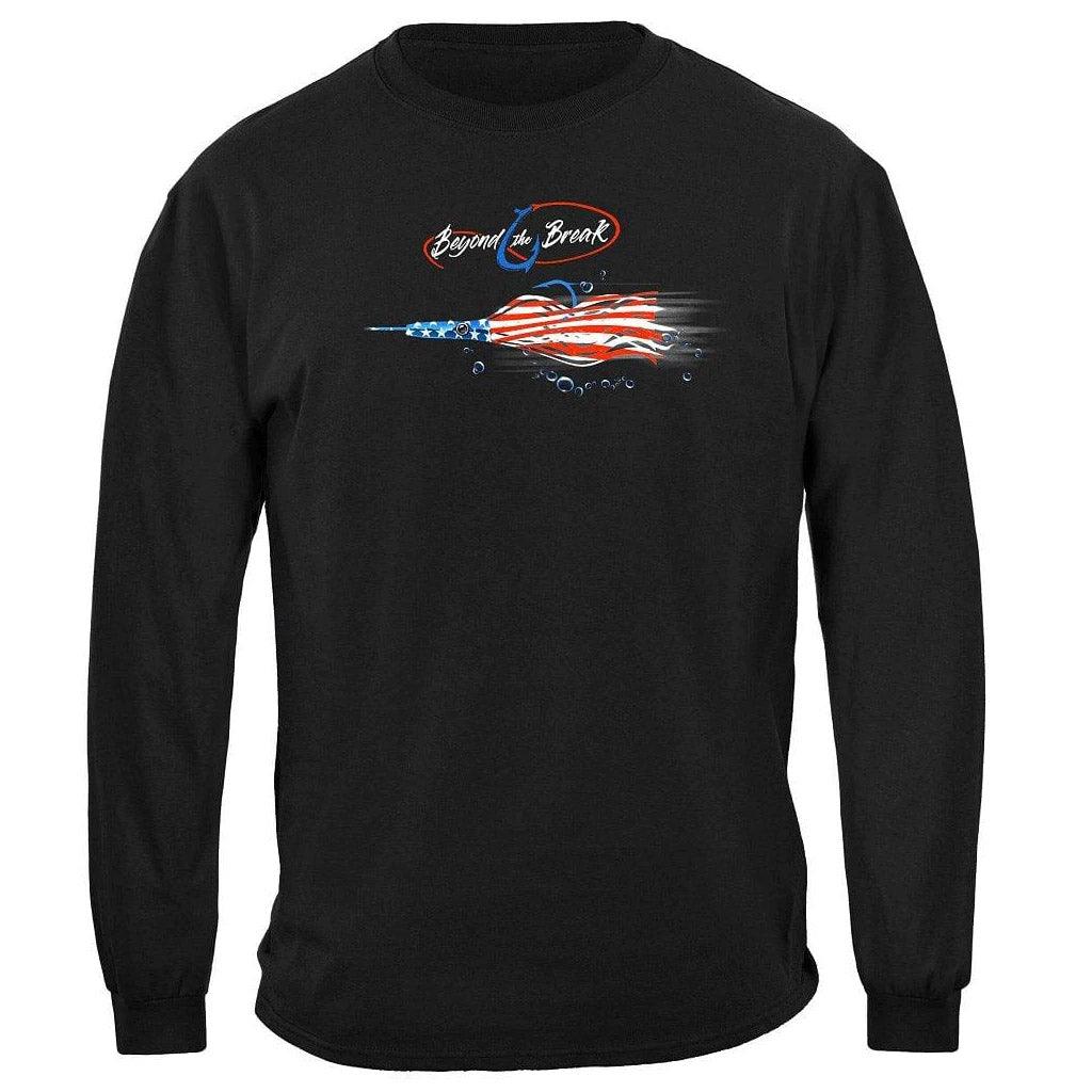 United States Patriotic Mahi Mahi Premium Long Sleeve - Military Republic