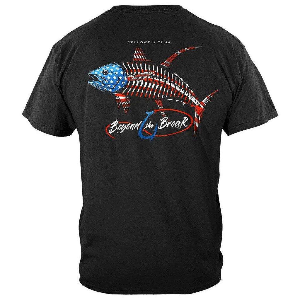 United States Patriotic Tuna Premium T-Shirt - Military Republic