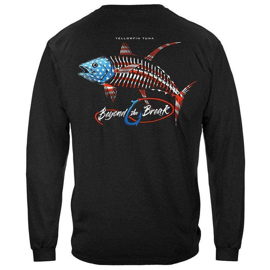 United States Patriotic Tuna Premium Long Sleeve - Military Republic