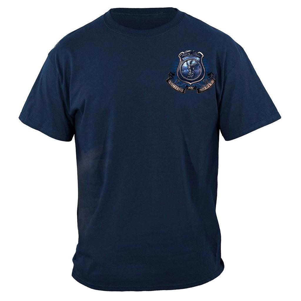 United States Police Coat of Arms Premium Long Sleeve - Military Republic