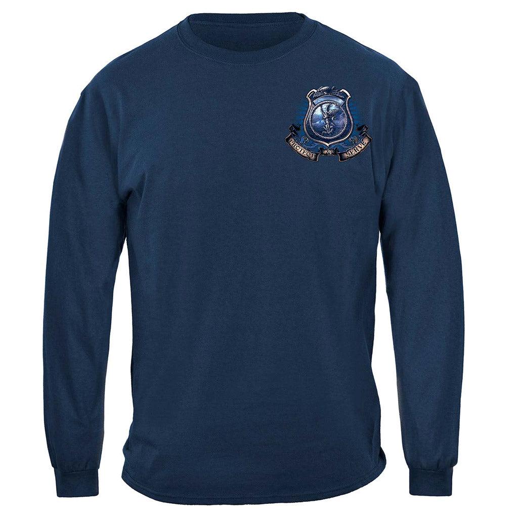 United States Police Coat of Arms Premium Long Sleeve - Military Republic