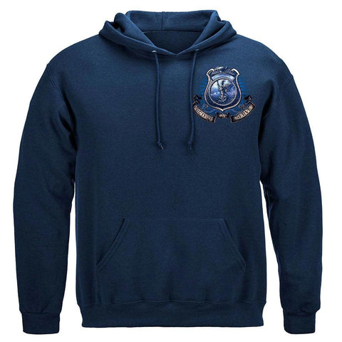 United States Police Coat of Arms Premium Hoodie - Military Republic
