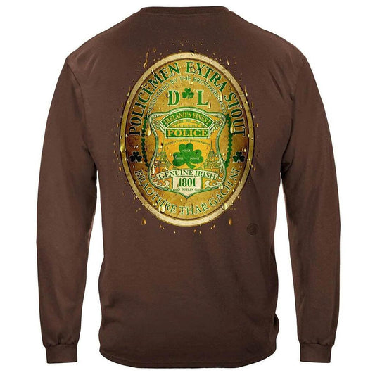 United States Police DL Bottled by Ireland's Irish Finest Police Premium Long Sleeve - Military Republic