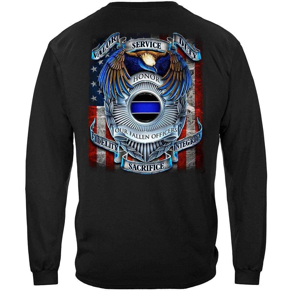 Police Honor Our Heroes Long Sleeve - Military Republic