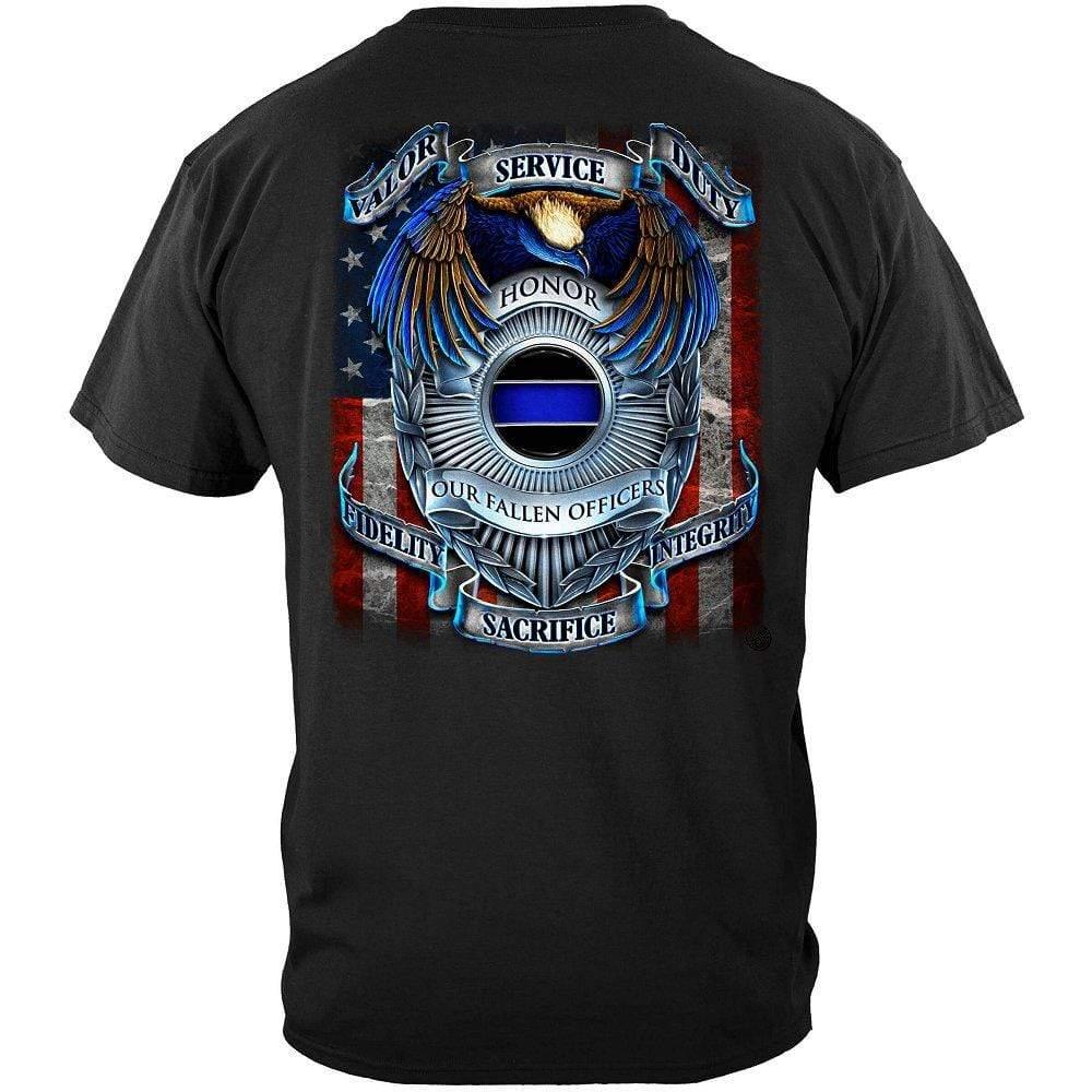 Police Honor Our Heroes T-Shirt - Military Republic