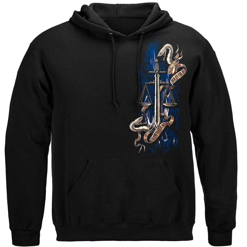 Police Protect And Serve Hoodie - Military Republic