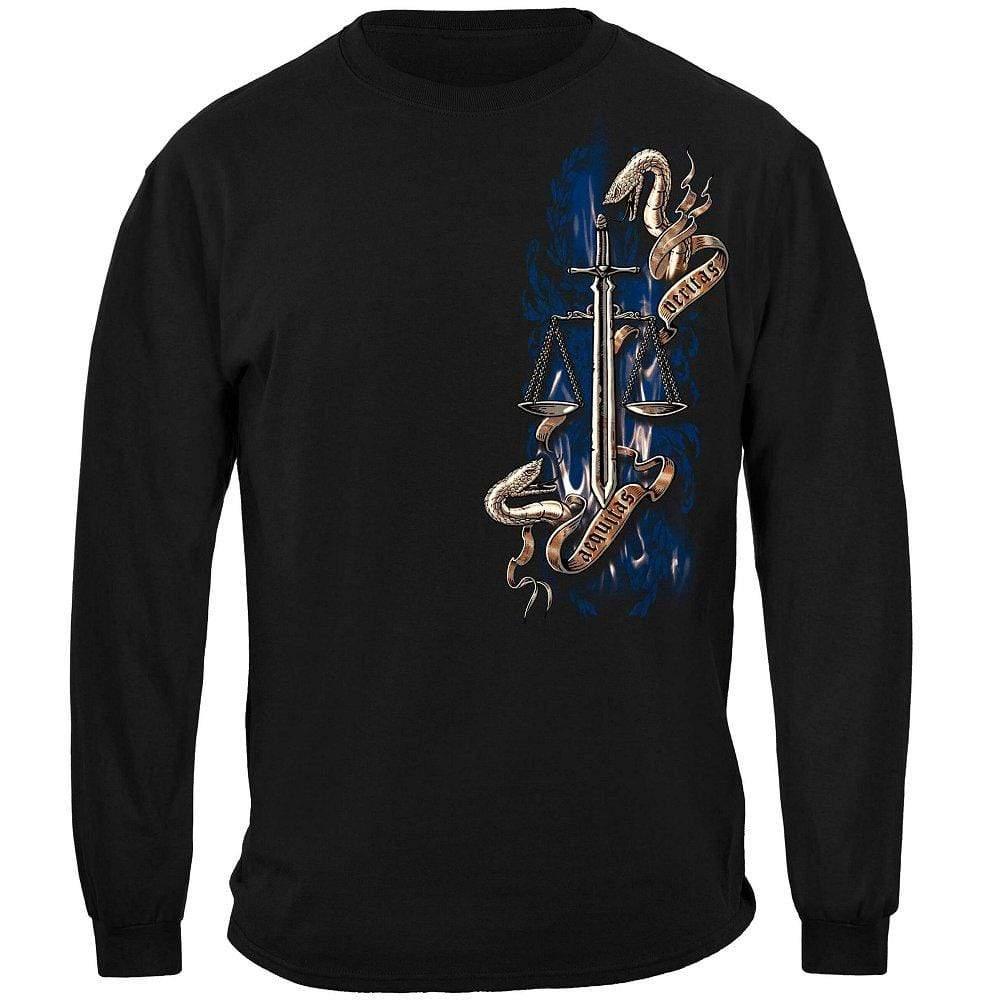 Police Protect And Serve Long Sleeve - Military Republic